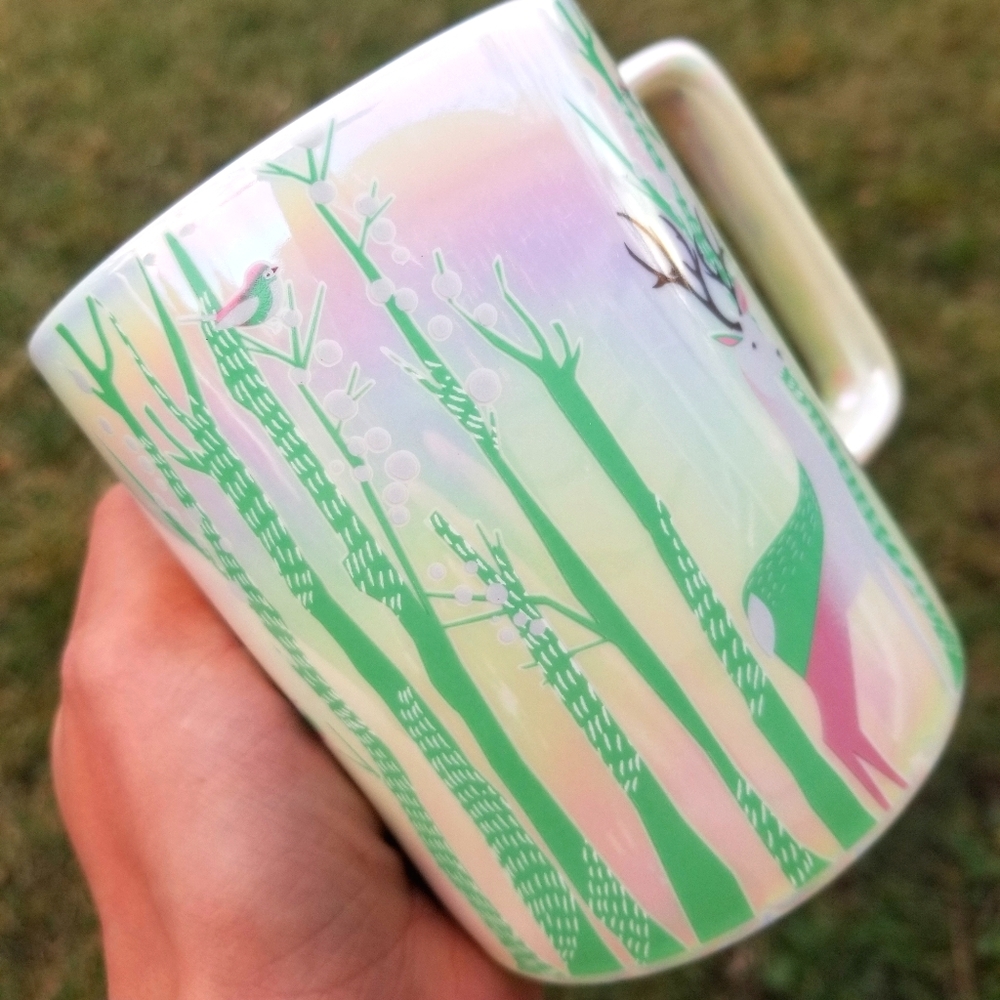🆕️Starbucks, Iridescent Holiday Ceramic Mug - Picture 5 of 9